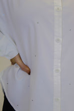 Load image into Gallery viewer, Playful Rhinestone Button Up Shirt
