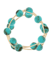 Load image into Gallery viewer, Acrylic Ball &amp; Bar Bracelet
