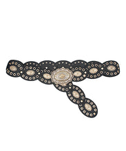 Load image into Gallery viewer, Concho Accent Oval Disc Belt
