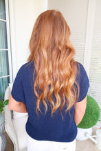 Load image into Gallery viewer, Rover Knit Sweater Top- Navy
