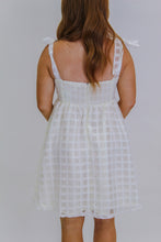 Load image into Gallery viewer, Sweetheart Forever Bow Tie Dress- White
