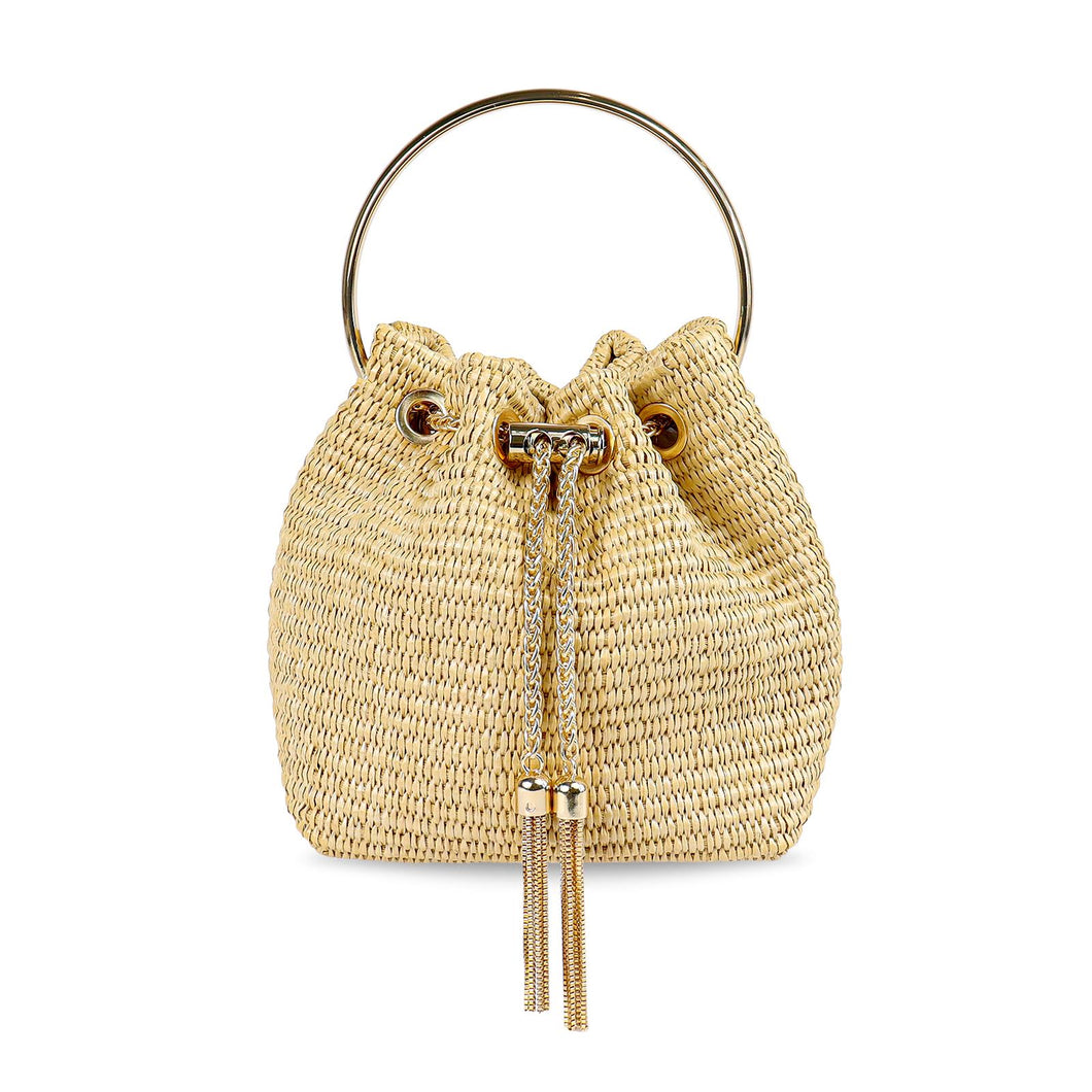 Raffia Mesh Bag