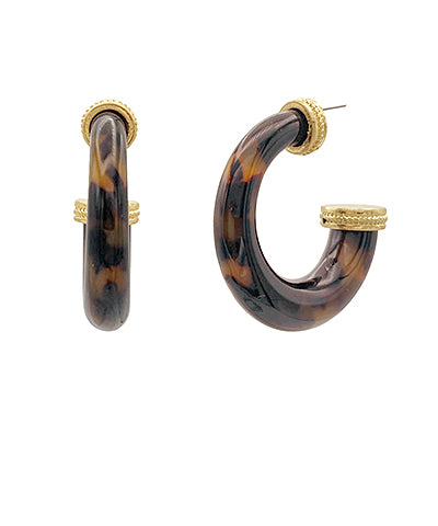 End Round Hoops- Tortoise