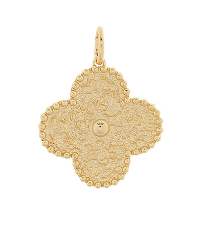 Textured Clover Pendant