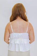 Load image into Gallery viewer, Sunshine Ruffle Tank-Off White
