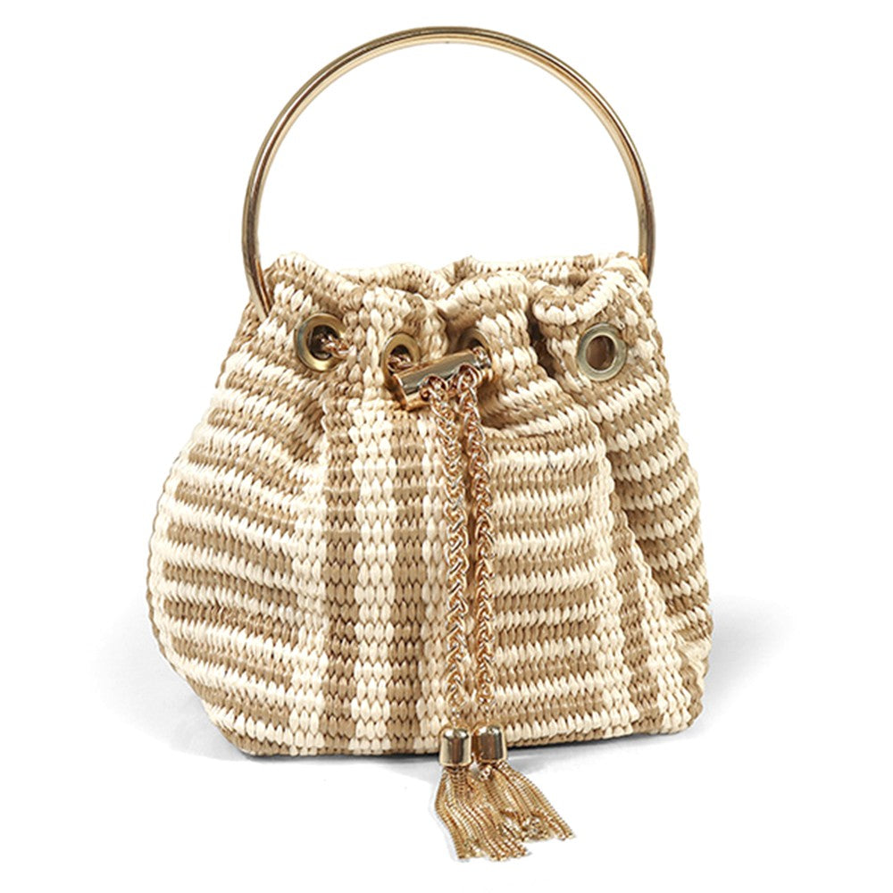 Sun Time Raffia Bag