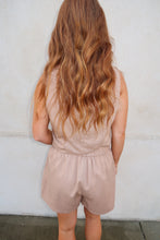 Load image into Gallery viewer, Lady Button Down Vest- Taupe
