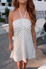 Load image into Gallery viewer, Sweetie Polka Dot Linen Midi Dress
