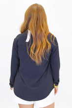 Load image into Gallery viewer, Brooklyn Button Down Top- Black
