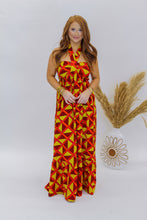 Load image into Gallery viewer, Feel Good Halter Maxi Dress- Chartreuse
