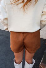 Load image into Gallery viewer, Mille Suede Skort-Camel
