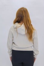 Load image into Gallery viewer, Elevated Cropped Hoodie Pullover- Natural
