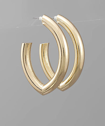 Oval Chunky Hoops
