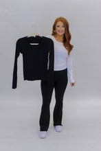Load image into Gallery viewer, Seamless Swiftly Long Sleeve Top- Black
