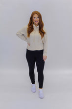 Load image into Gallery viewer, Elevated Cropped Hoodie Pullover- Natural
