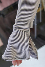 Load image into Gallery viewer, Sweet One Stripped Button Down Set
