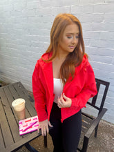 Load image into Gallery viewer, Poppy Adjustable Cropped Jacket
