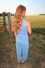 Load image into Gallery viewer, Daisy Mae Denim Midi Dress
