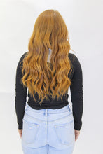 Load image into Gallery viewer, Rebecca Button Up Ribbed Top- Black
