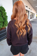 Load image into Gallery viewer, On the Go Crewneck-Black
