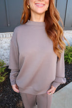 Load image into Gallery viewer, Crisp Fall Mock Neck Pullover Set
