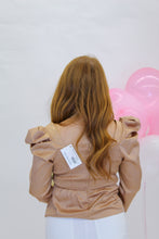 Load image into Gallery viewer, Good Enough Puff Sleeve Top- Champagne
