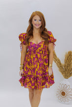 Load image into Gallery viewer, Elizabeth Babydoll Dress- Mustard
