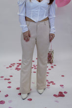 Load image into Gallery viewer, Play It Right Kick Flare Pants- Cream
