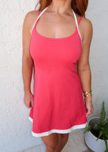 Load image into Gallery viewer, June Strap Mini Dress-Fuchsia
