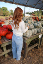 Load image into Gallery viewer, Cozy Night Cable Knit Cardigan-Cream
