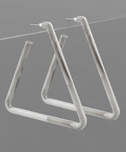 Load image into Gallery viewer, 60mm Triangle Hoops
