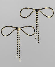 Load image into Gallery viewer, Pave Bow Earrings
