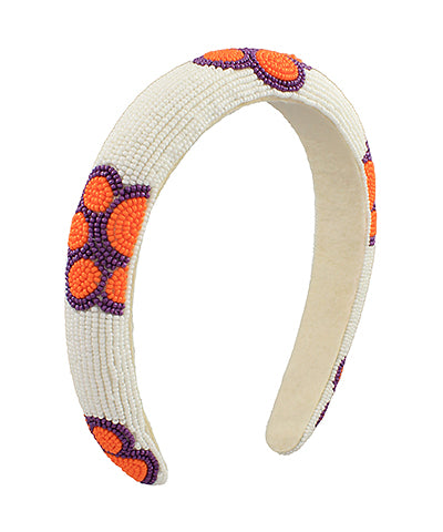 Paw Print Beads HeadBand