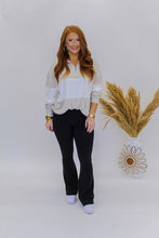 Load image into Gallery viewer, Brandy Collared Pullover Sweatshirt- Khaki
