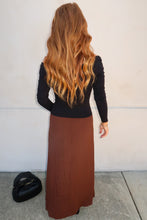 Load image into Gallery viewer, Nava Midi Skirt- Brown

