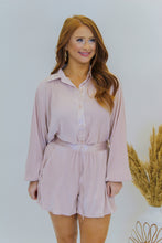 Load image into Gallery viewer, Chill Babe Pleat Set- Champagne
