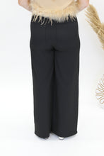 Load image into Gallery viewer, Kick Flare High Waisted Pants- Black
