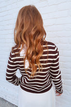 Load image into Gallery viewer, Carmen Stripe Button Down Cardigan
