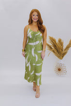 Load image into Gallery viewer, Brushed Midi Dress- Olive
