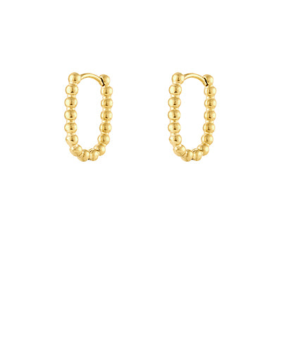 CCB Oval Shape Stainless Steel Hoops