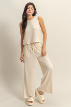 Load image into Gallery viewer, Claire Sleeveless Top And Wide Leg Pants Set
