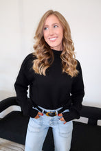 Load image into Gallery viewer, BF Mock Neck Ribbed Sweater

