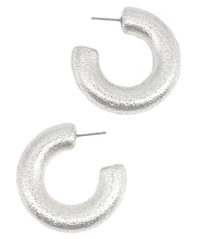 Load image into Gallery viewer, Chunky Metal Hoops
