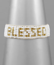 Load image into Gallery viewer, Beaded Letter Bracelet
