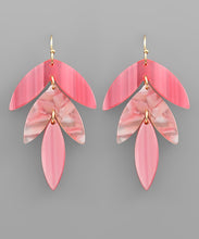 Load image into Gallery viewer, Acetate Leave Drop Earrings
