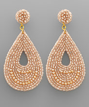 Load image into Gallery viewer, Bead Teardrop Earrings
