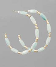 Load image into Gallery viewer, Oval &amp; Ball Hoops
