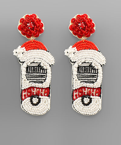 Christmas Hard Seltzer Earrings
