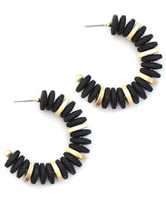 Load image into Gallery viewer, Multi Disk Hoops Earrings
