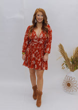 Load image into Gallery viewer, Groove With Me Floral Mini Dress
